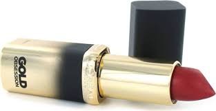 Loreal Color Riche Lipstick Ruby Gold Obsession X 3