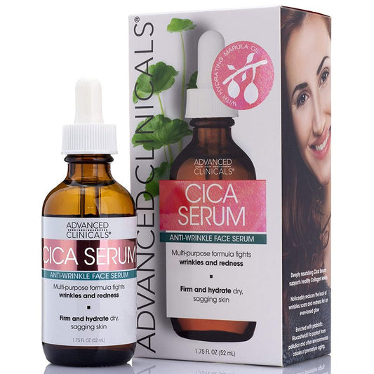 Advanced Clinicals Cica Serum Moisturizing Anti-Wrinkle Face Serum 52ml X 3
