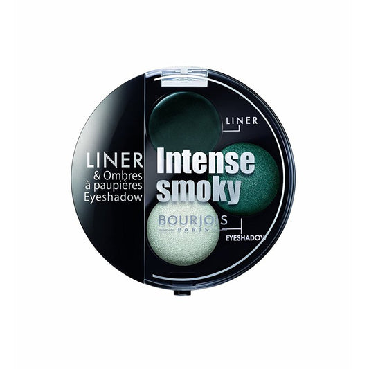 Bourjois Intense Smoky Eyes Eyeshadow 63 Paon Elegant X 3