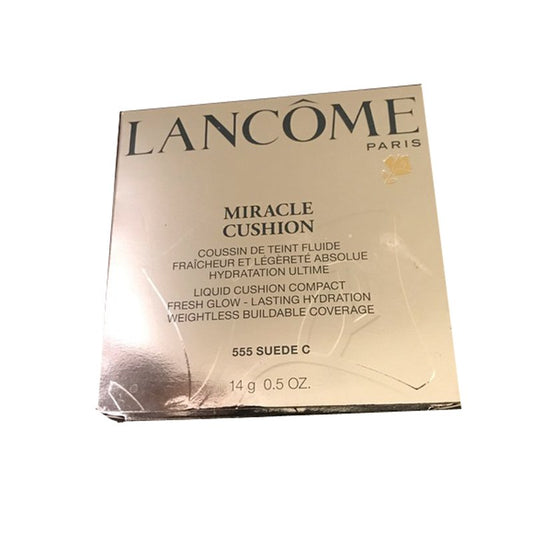 Lancome Miracle Cushion Compact Foundation 555 Suede C X 1