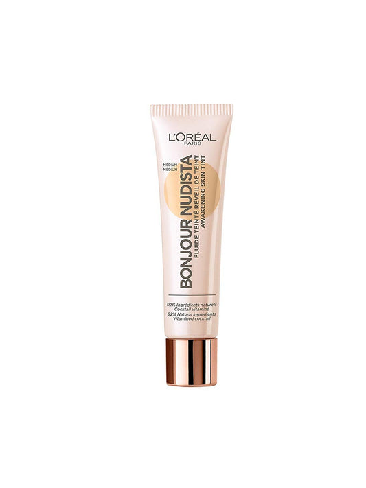 Loreal Bonjour Nudista Skin BB Cream 12ml Medium Dark X 3